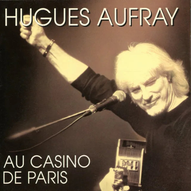 Music print | Hugues Aufray - Au Casino de Paris (Live) poster connecté