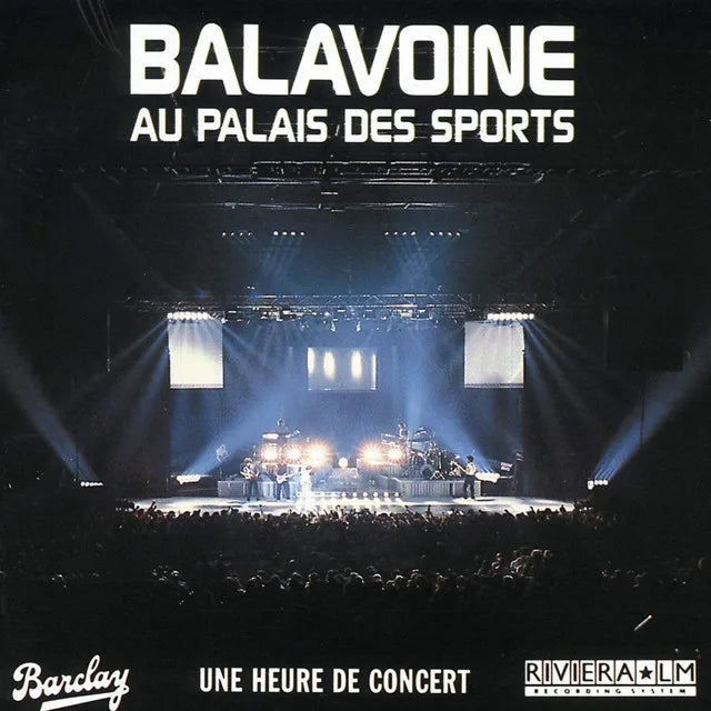 Music print | Daniel Balavoine - Au Palais des Sports (Live) poster connecté