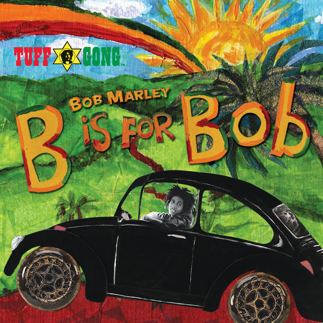 Music print | Bob Marley & The Wailers - B Is For Bob poster connecté