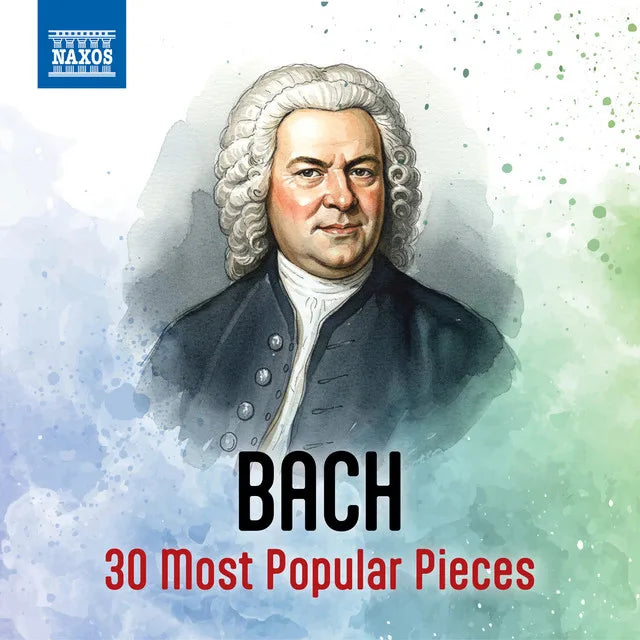 Music print | Johann Sebastian Bach - Bach - 30 Most Popular Pieces poster connecté