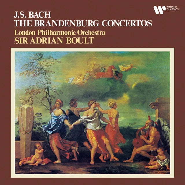 Music print | Johann Sebastian Bach & London Philharmonic Orchestra & Sir Adrian Boult - Bach: The Brandenburg Concertos, BWV 1046 - 1051 poster connecté