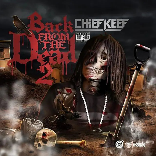 Music print | Chief Keef - Back from the Dead 2 poster connecté