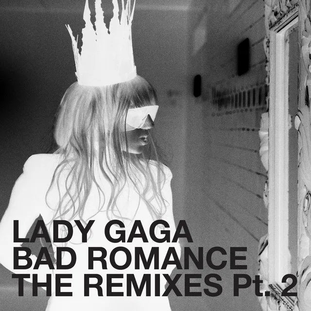 Music print | Lady Gaga - Bad Romance (The Remixes Pt. 2) poster connecté