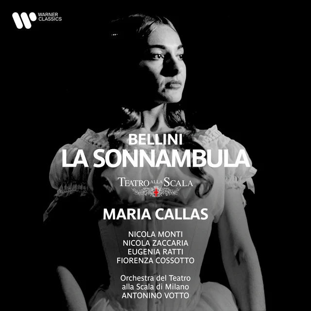 Music print | Vincenzo Bellini & Maria Callas & Orchestra Del Teatro Alla Scala, Milano & Antonino Votto - Bellini: La sonnambula poster connecté