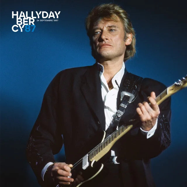 Music print | Johnny Hallyday - Bercy 87 (Live) poster connecté
