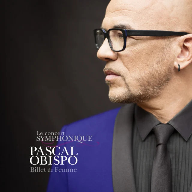 Music print | Pascal Obispo - Billet de femme (Le concert symphonique) poster connecté