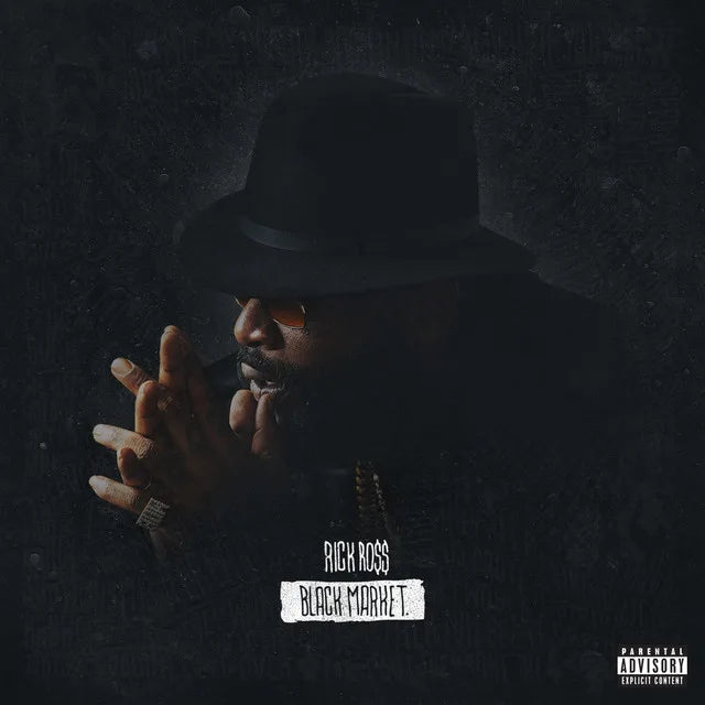 Music print | Rick Ross - Black Market poster connecté