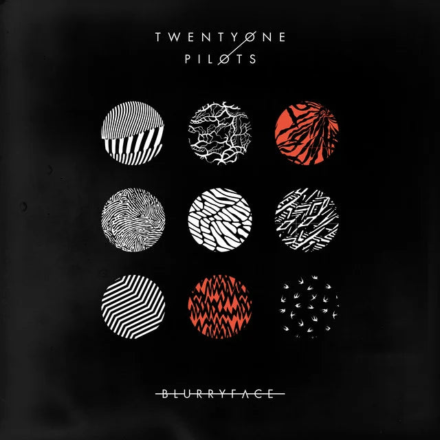 Music print | Twenty One Pilots - Blurryface poster connecté