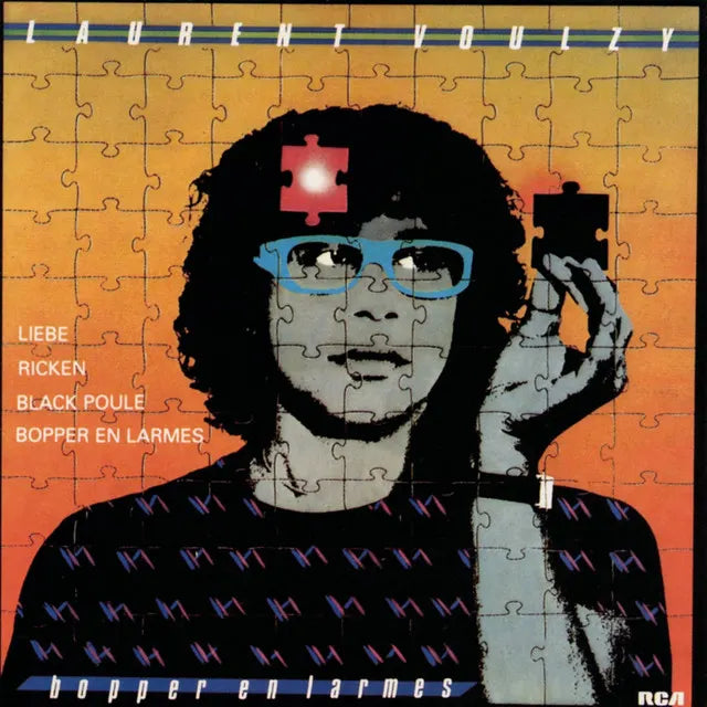 Music print | Laurent Voulzy - Bopper en larmes poster connecté