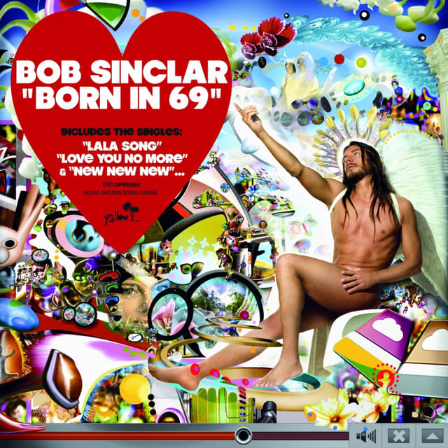 Music print | Bob Sinclar - Born in 69 poster connecté