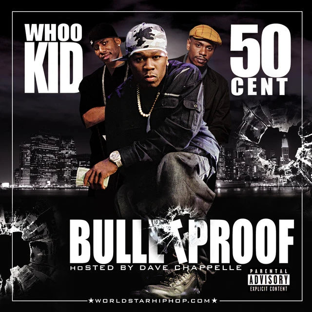 Music print | 50 Cent & DJ Whoo Kid - Bullet Proof poster connecté