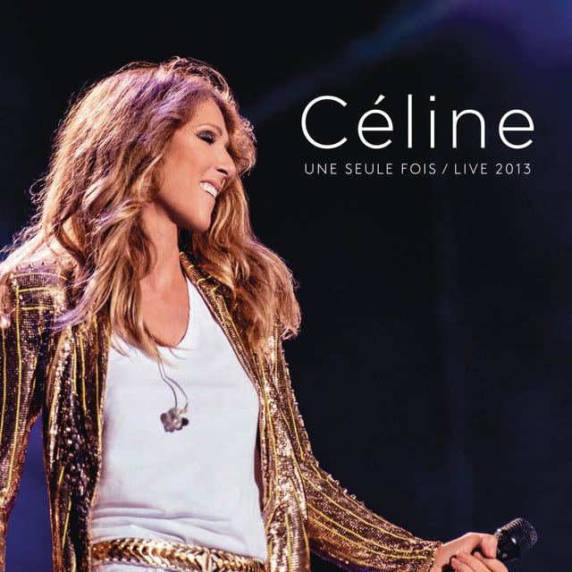Music print | Céline Dion - Céline... Une seule fois / Live 2013 poster connecté