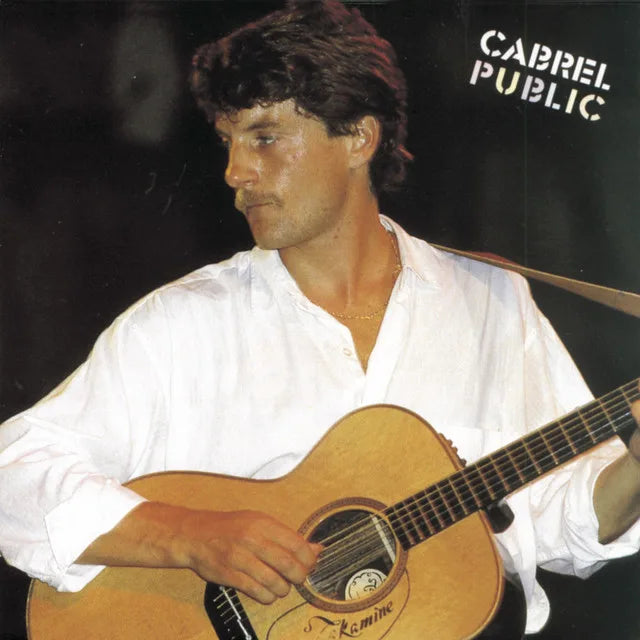 Music print | Francis Cabrel - Cabrel en public poster connecté