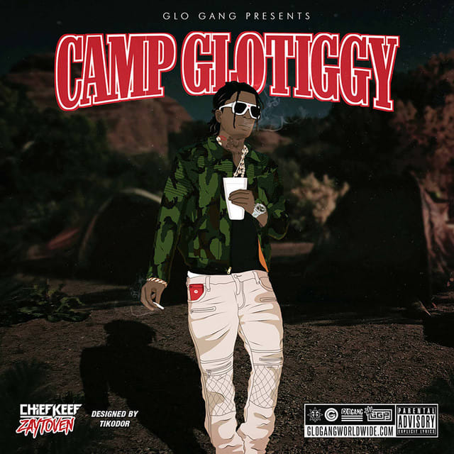 Music print | Chief Keef & Zaytoven - Camp GloTiggy poster connecté