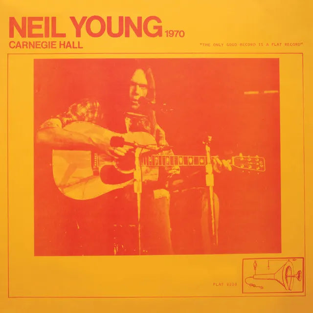 Music print | Neil Young - Carnegie Hall 1970 (Live) poster connecté