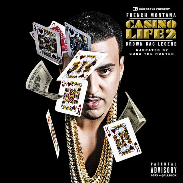 Music print | French Montana - Casino Life 2: Brown Bag Legend poster connecté