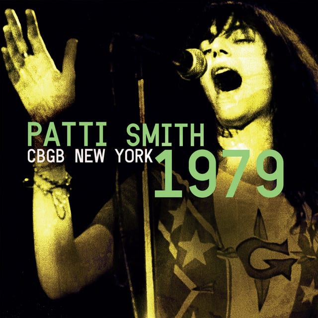 Music print | Patti Smith - CBGB New York 1979 poster connecté