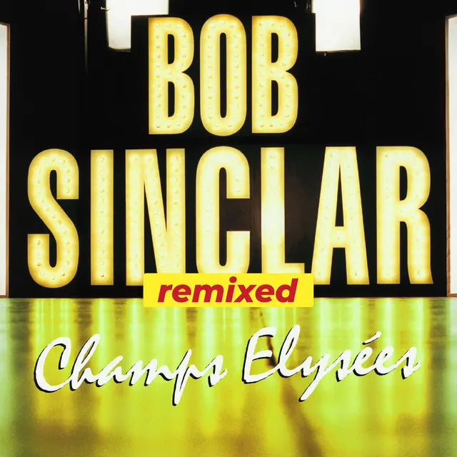 Music print | Bob Sinclar - Champs Elysées Remixed poster connecté