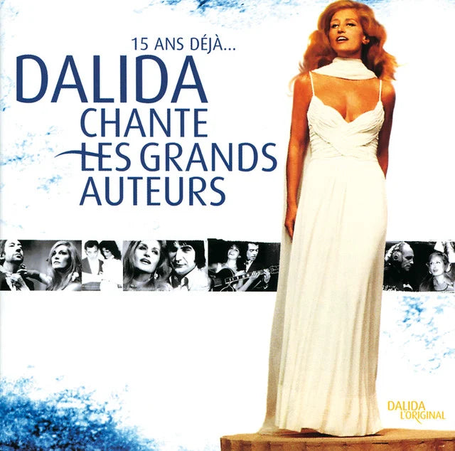Music print | Dalida - Chante Les Grands Auteurs poster connecté