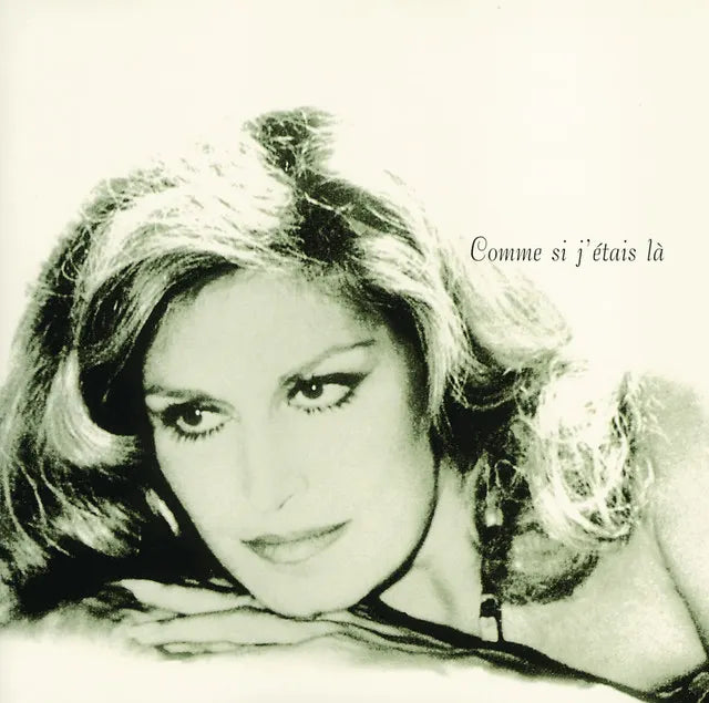 Music print | Dalida - Comme Si J'Etais La poster connecté