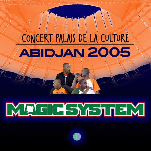Music print | Magic System - Concert Palais de la Culture Abidjan 2005 (Live) poster connecté