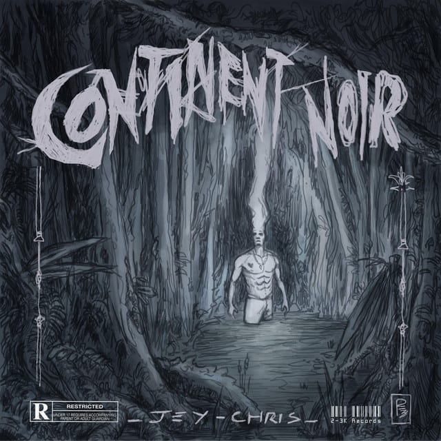Music print | Jey Chris - Continent Noir poster connecté