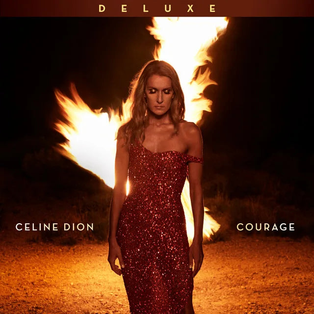 Music print | Céline Dion - Courage (Deluxe Edition) poster connecté