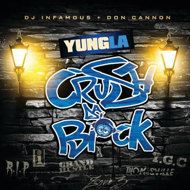 Music print | Yung L.A. - Crush Da Block poster connecté