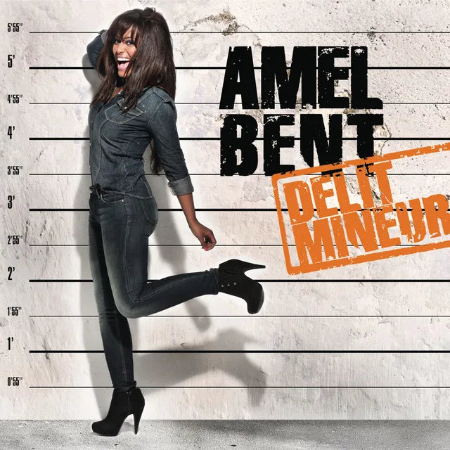 Music print | Amel Bent - Délit Mineur poster connecté