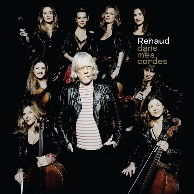 Music print | Renaud - Dans mes cordes poster connecté