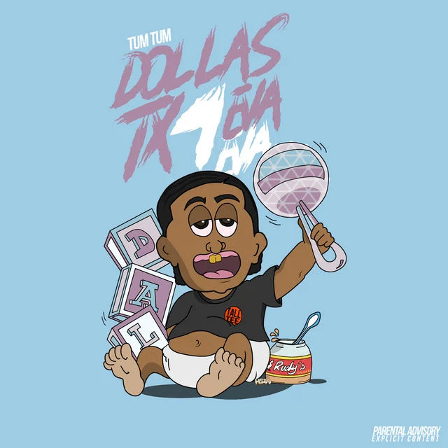 Music print | Tum Tum - Dolla$ TX 4Eva Eva poster connecté