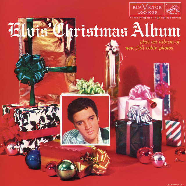 Music print | Elvis Presley - Elvis' Christmas Album poster connecté