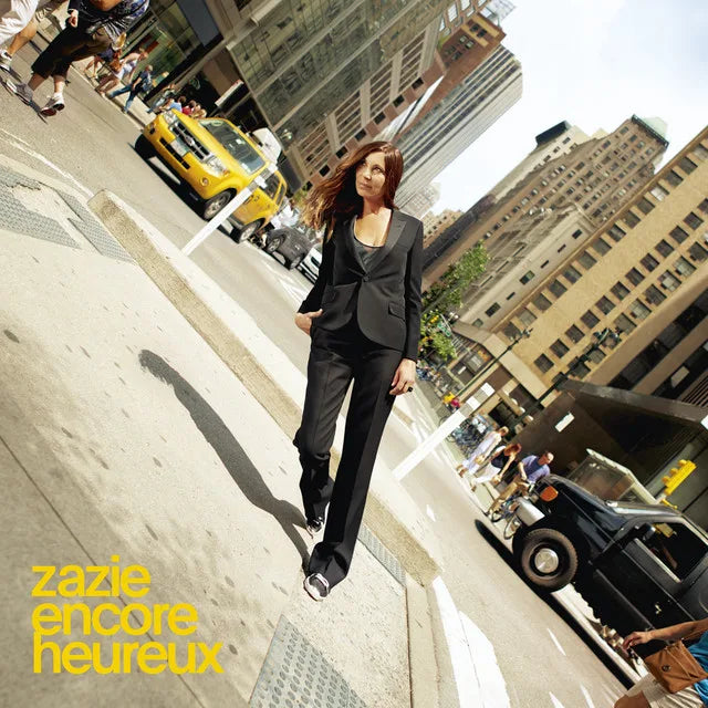 Music print | Zazie - Encore heureux poster connecté