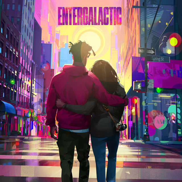 Music print | Kid Cudi - Entergalactic poster connecté
