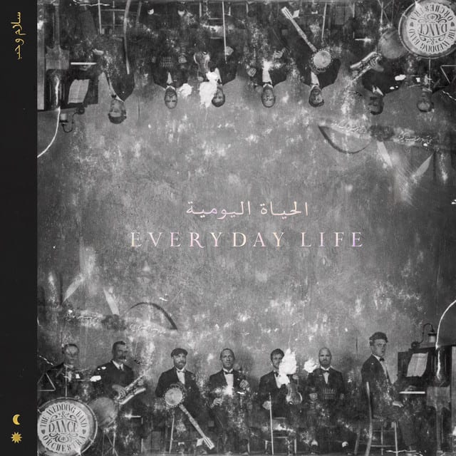 Music print | Coldplay - Everyday Life poster connecté
