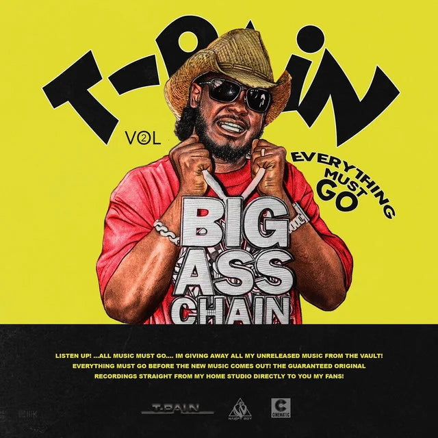 Music print | T-Pain - Everything Must Go, Vol. 2 poster connecté