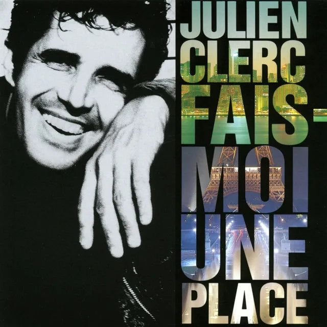 Music print | Julien Clerc - Fais-moi une place poster connecté