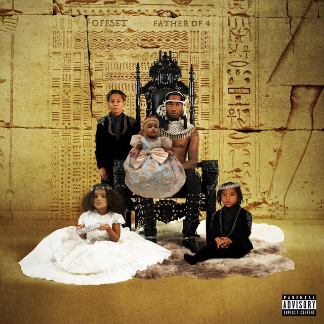 Music print | Offset - FATHER OF 4 poster connecté