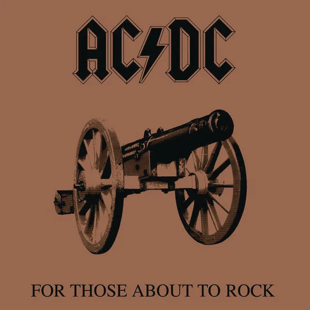 Music print | AC/DC - For Those About to Rock (We Salute You) poster connecté