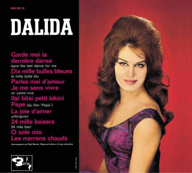 Music print | Dalida - Garde-Moi La Derniere Danse Vol 8 poster connecté