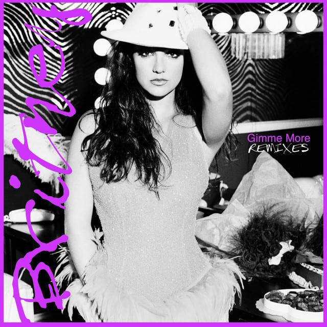 Music print | Britney Spears - Gimme More poster connecté