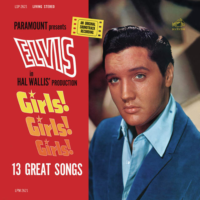 Music print | Elvis Presley - Girls! Girls! Girls! poster connecté