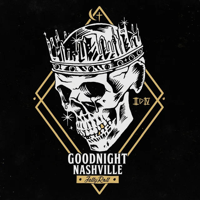Music print | Jelly Roll - Goodnight Nashville poster connecté