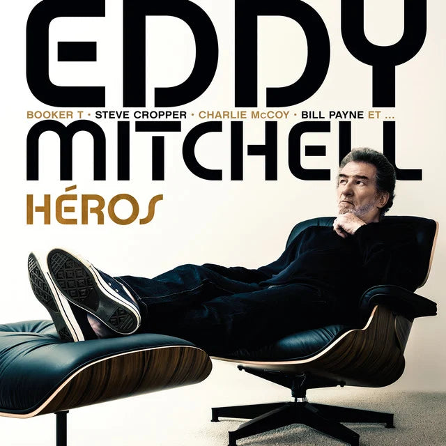 Music print | Eddy Mitchell - Héros poster connecté