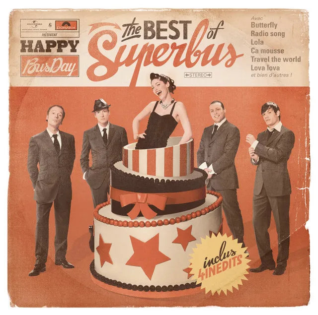 Music print | Superbus - Happy BusDay poster connecté