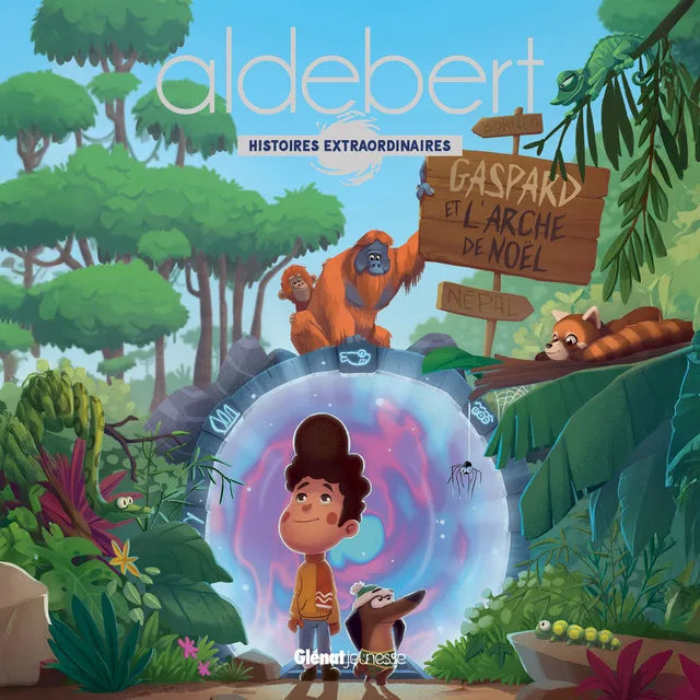 Music print | Aldebert - Histoires extraordinaires : Gaspard et l'arche de Noël poster connecté