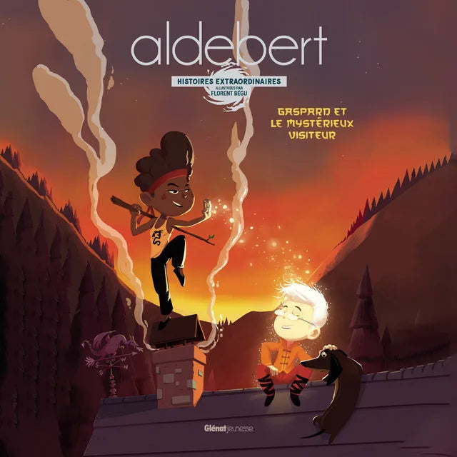 Music print | Aldebert - Histoires extraordinaires : Gaspard et le mystérieux visiteur poster connecté
