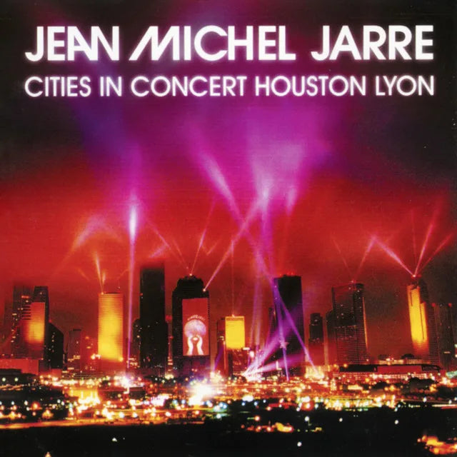 Music print | Jean-Michel Jarre - Houston / Lyon 1986 (Live) poster connecté