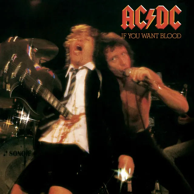 Music print | AC/DC - If You Want Blood You've Got It (Live) poster connecté