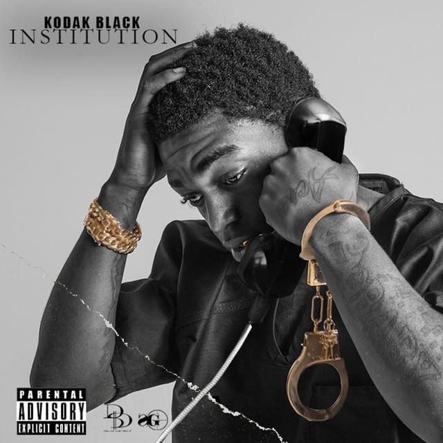 Music print | Kodak Black - Institution poster connecté